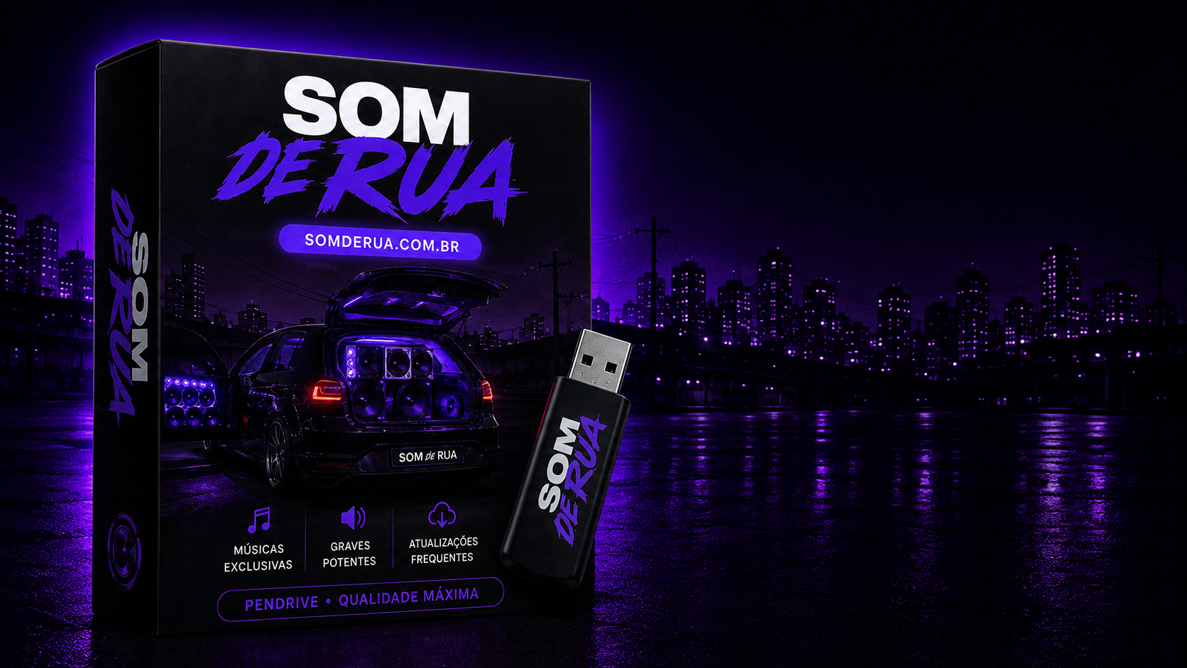 Prévia do pack de músicas Som de Rua